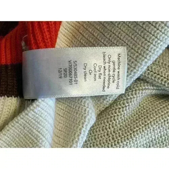 ATHLETA Trailhead Colorblock Merino Wool Cropped Sweater Size XS - Picture 8 of 8